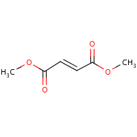 Dimethyl fumarate formula graphical representation