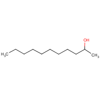 2-Undecanol formula graphical representation
