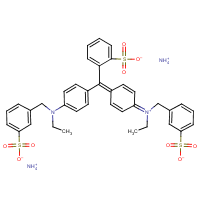 C.I. Acid Blue 9 formula graphical representation