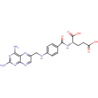 Aminopterin formula graphical representation