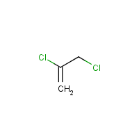 2,3-Dichloro-1-propene formula graphical representation