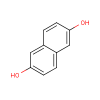 2,6-Naphthalenediol formula graphical representation