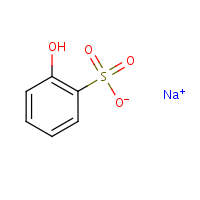 Sodium phenolsulfonate formula graphical representation