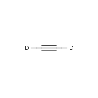 Acetylene-d2 formula graphical representation