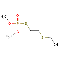 Demeton-S-methyl formula graphical representation