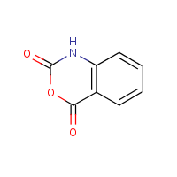 Isatoic anhydride formula graphical representation