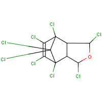 Isobenzan formula graphical representation