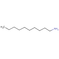 Decylamine formula graphical representation