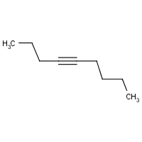 4-Nonyne formula graphical representation
