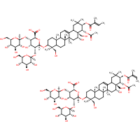 Aescin formula graphical representation