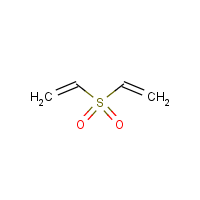 Divinyl sulfone formula graphical representation