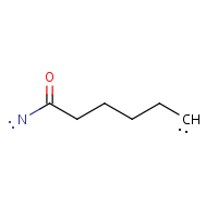 Nylon 6 formula graphical representation