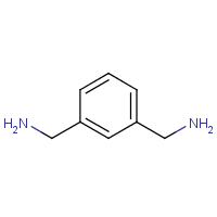 1,3-Benzenedimethanamine formula graphical representation