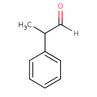 2-Phenylpropionaldehyde formula graphical representation