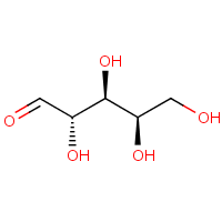 D-Lyxose formula graphical representation