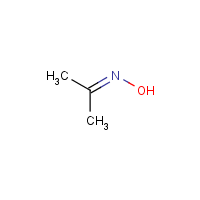 Acetoxime formula graphical representation