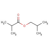 Isobutyl isobutyrate formula graphical representation