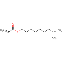 Isodecyl acrylate formula graphical representation