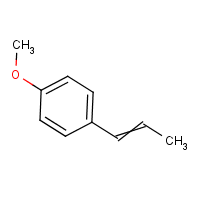 Anethole formula graphical representation