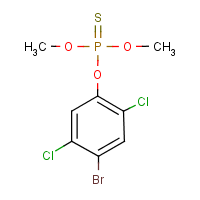 Bromophos formula graphical representation