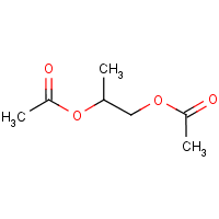 1,2-Propylene diacetate formula graphical representation