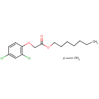 2,4-D isooctyl ester formula graphical representation