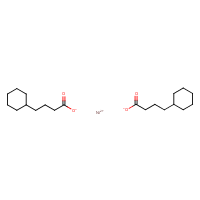 Nickel(II) 4-cyclohexylbutyrate formula graphical representation