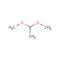 1,1-Dimethoxyethane formula graphical representation