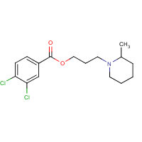 Piperalin formula graphical representation