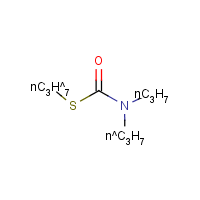 Vernolate formula graphical representation