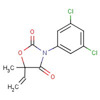 Vinclozolin formula graphical representation