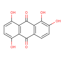 Quinalizarin formula graphical representation