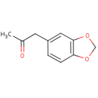 1-(1,3-Benzodioxol-5-yl)acetone formula graphical representation