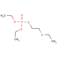 Demeton-S formula graphical representation