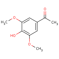 Acetosyringone formula graphical representation