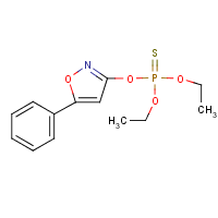 Isoxathion formula graphical representation