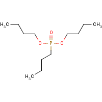 Dibutyl butylphosphonate formula graphical representation