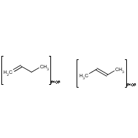 Polybutene formula graphical representation