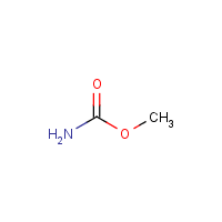 Methyl carbamate formula graphical representation