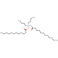 Dibutyltin dilaurate formula graphical representation