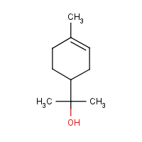 (L)-alpha-Terpineol formula graphical representation