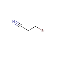 3-Bromopropionitrile formula graphical representation