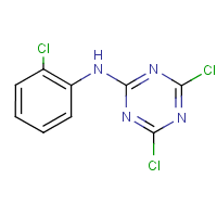 Anilazine formula graphical representation