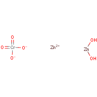 Zinc chromate hydroxide formula graphical representation