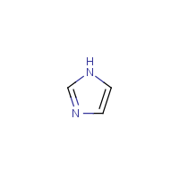 Imidazole formula graphical representation