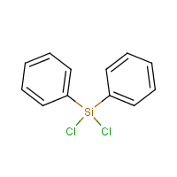 Dichlorodiphenylsilane formula graphical representation