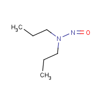 N-Nitrosodi-n-propylamine formula graphical representation