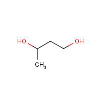 1,3-Butanediol formula graphical representation