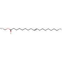 Ethyl oleate formula graphical representation