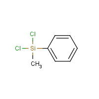 Dichloromethylphenylsilane formula graphical representation